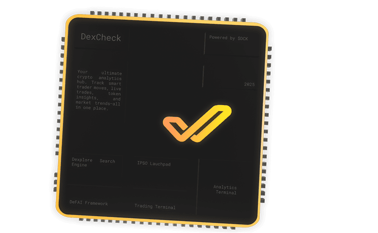 DexCheck AI analytics chip
